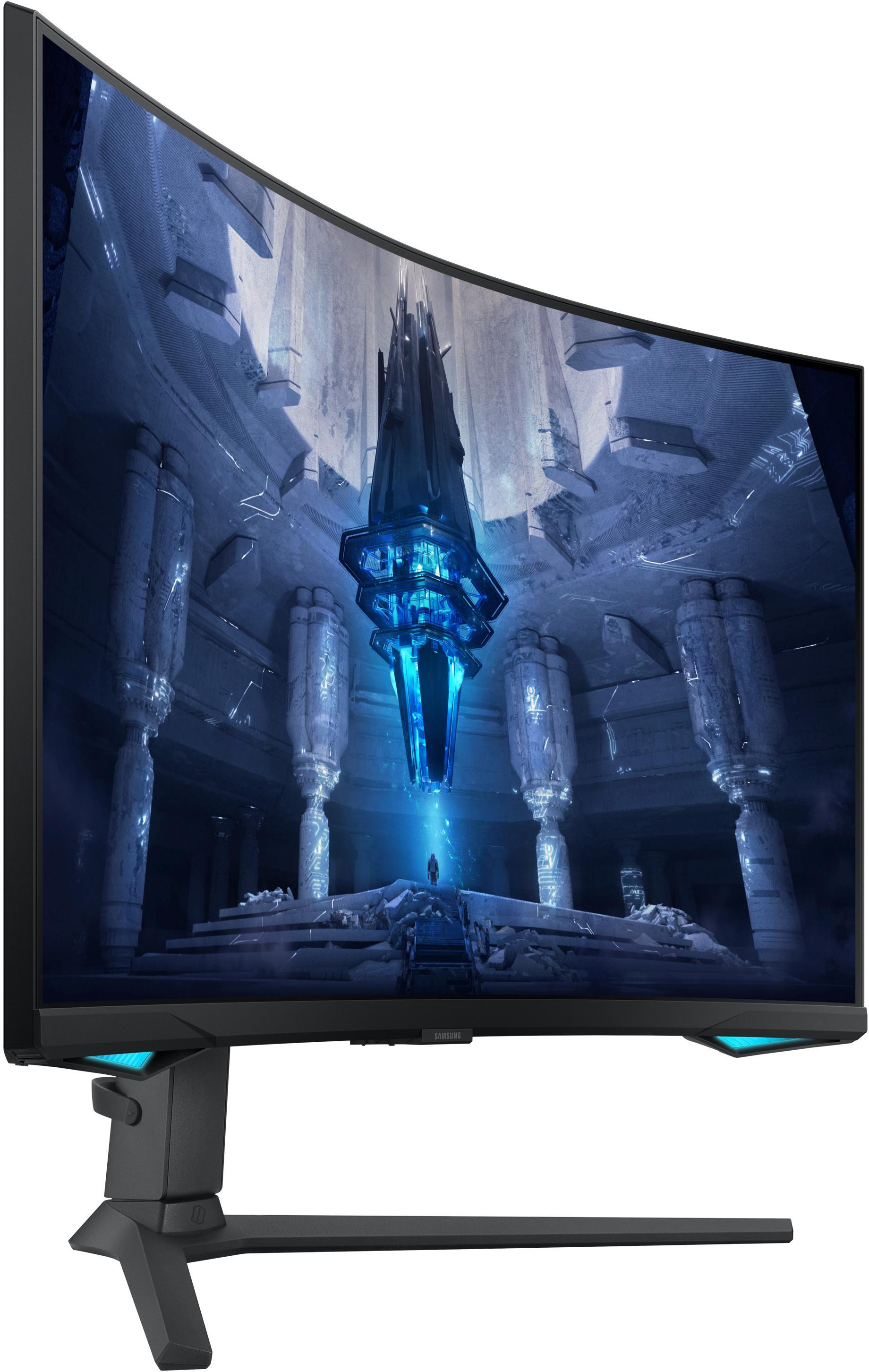 Samsung - Monitor Curvo Samsung Odyssey NEO G7 32" G75NB Mini LED 4K 165Hz 1ms FreeSync Premium Pro