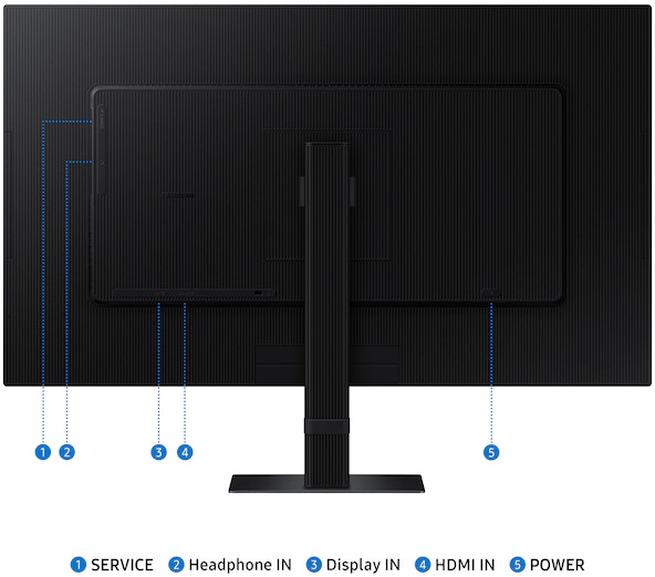 Samsung - Monitor Samsung ViewFinity 32" S7 S70D VA UHD 4K 60Hz 5ms