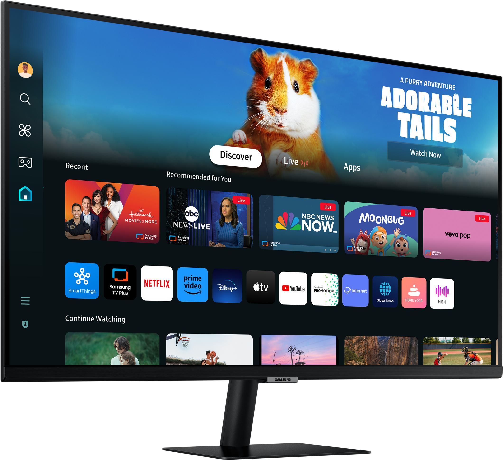 Samsung - Monitor Samsung Smart M5 32" Full HD VA / 4ms / HDMI / WIRELESS C/ COMANDO