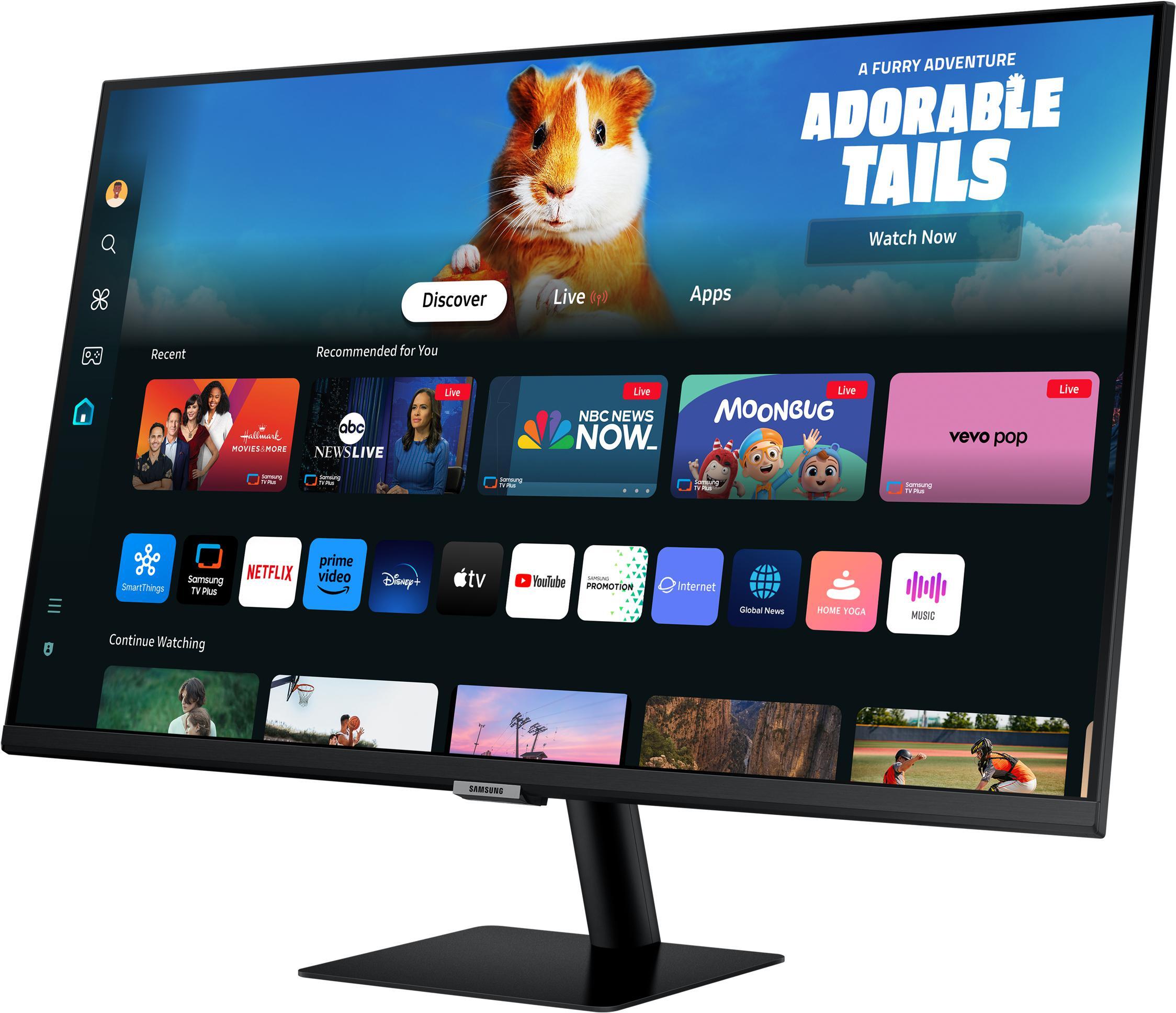 Samsung - Monitor Samsung Smart M5 32" Full HD VA / 4ms / HDMI / WIRELESS C/ COMANDO