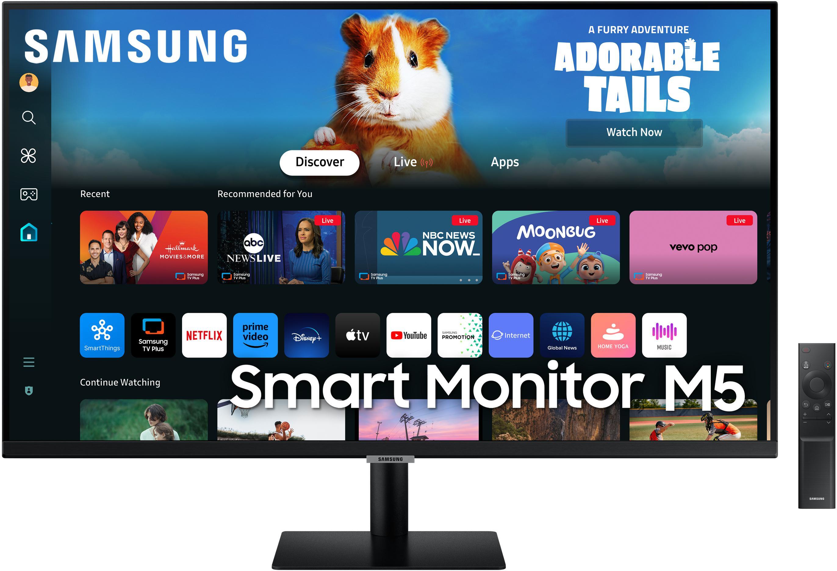 Samsung - Monitor Samsung Smart M5 32" Full HD VA / 4ms / HDMI / WIRELESS C/ COMANDO