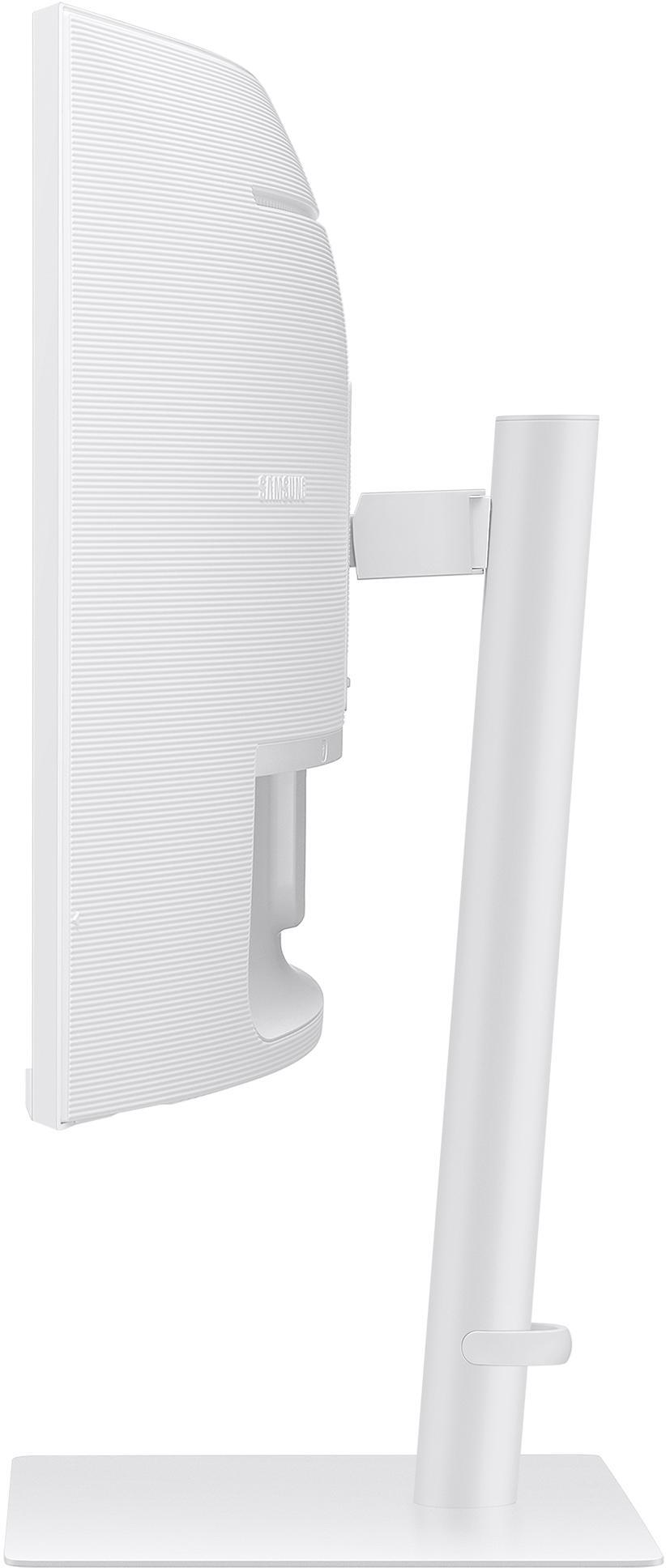 Samsung - Monitor Curvo Samsung ViewFinity S6 34" S65TC VA UWQHD 100Hz FreeSync Thunderbolt 4 KVM Blanco