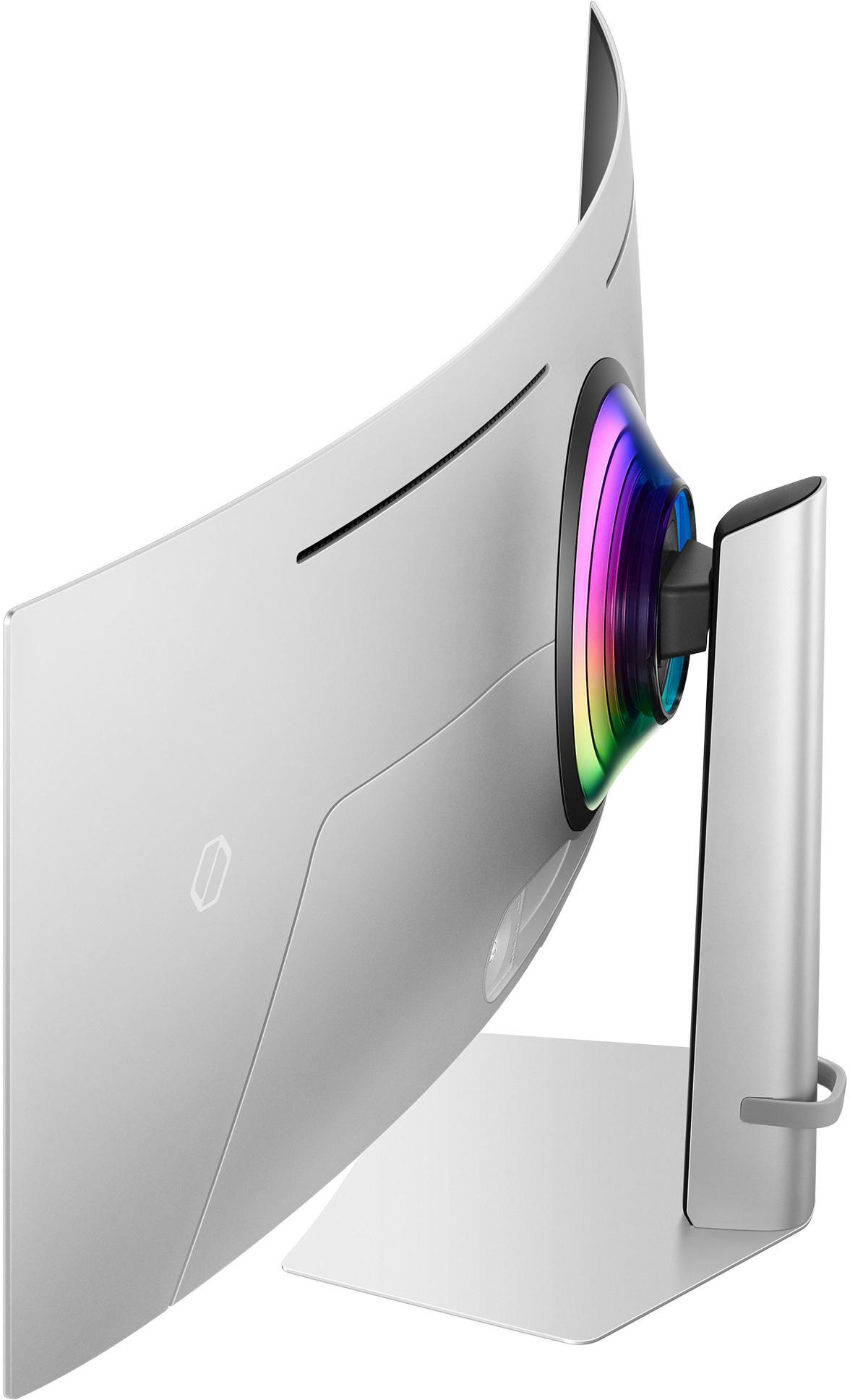 Samsung - Monitor Curvo Samsung Odyssey G9 49" G93SC OLED DQHD 240Hz 0.03ms