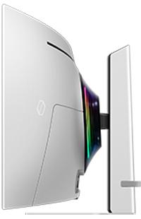Samsung - Monitor Curvo Samsung Odyssey G9 49" G93SC OLED DQHD 240Hz 0.03ms