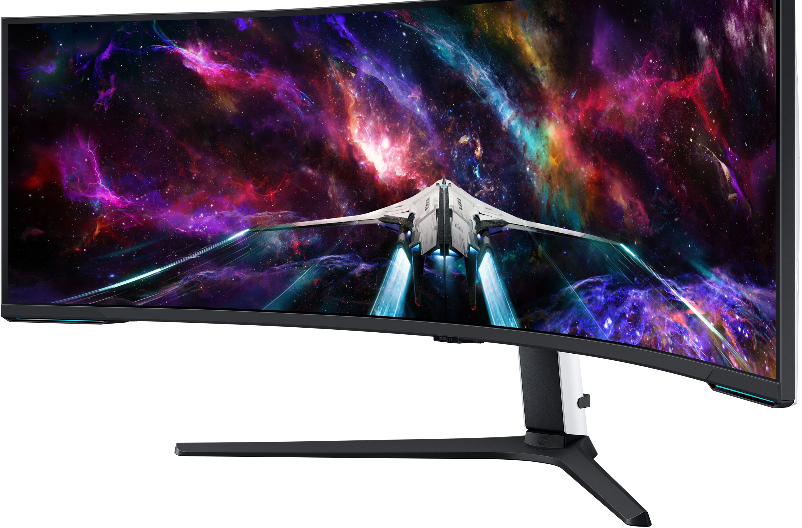 Samsung - Monitor Curvo Samsung Odissey G9 57" G95NC VA Dual-UHD 240Hz 1ms KVM FreeSync Premium Pro DisplayHDR 1000
