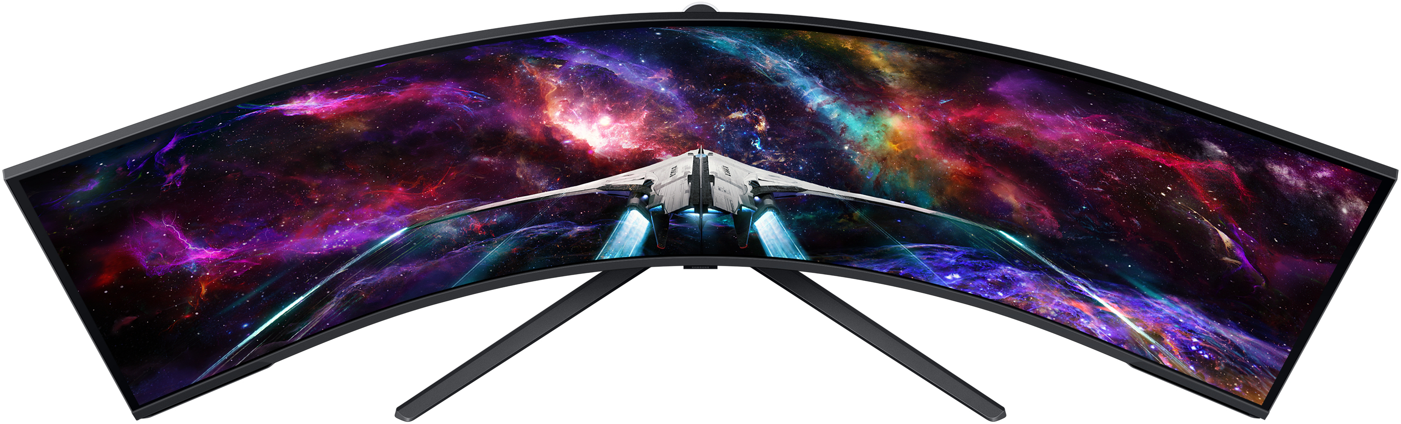 Samsung - Monitor Curvo Samsung Odissey G9 57" G95NC VA Dual-UHD 240Hz 1ms KVM FreeSync Premium Pro DisplayHDR 1000