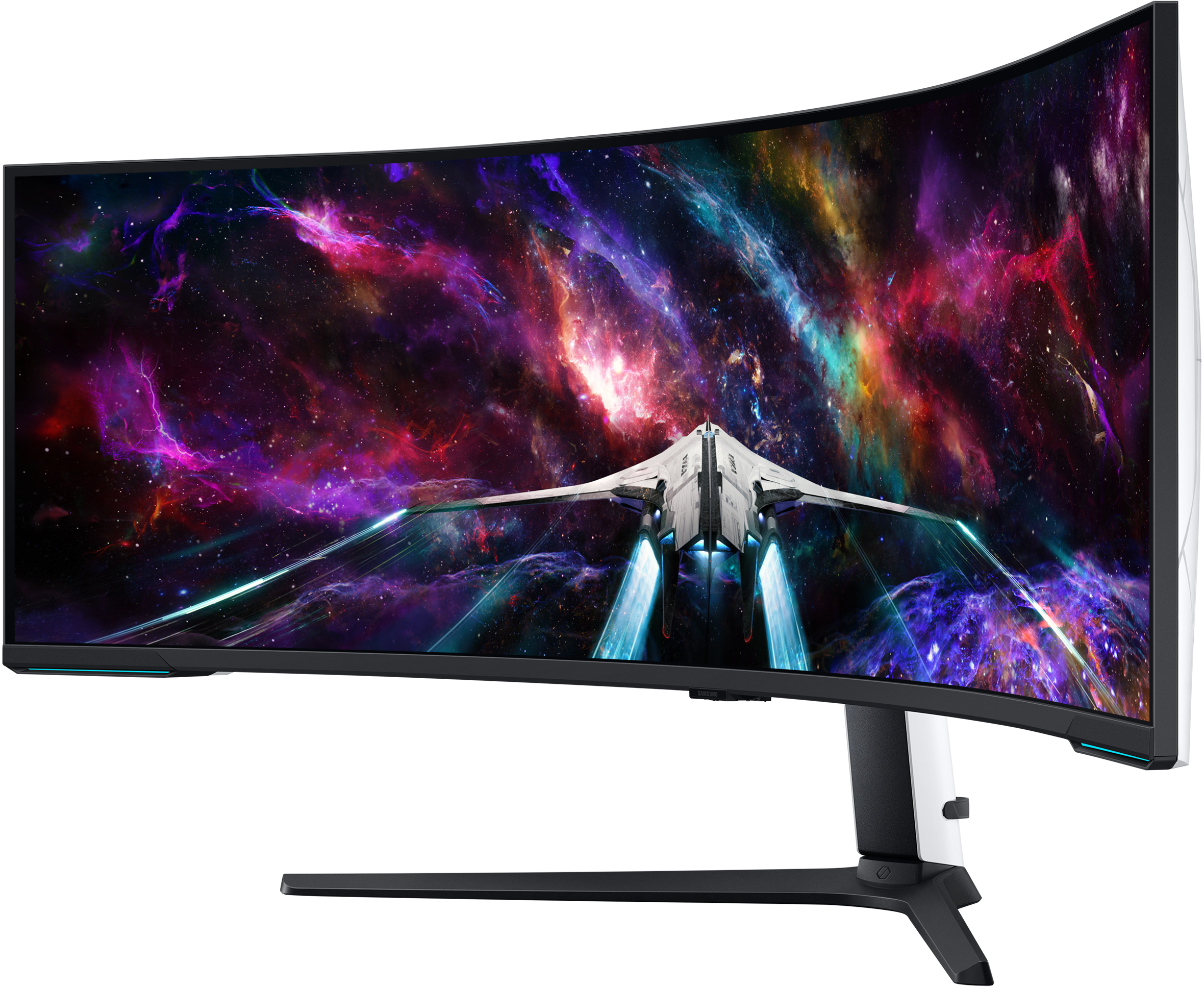 Samsung - Monitor Curvo Samsung Odissey G9 57" G95NC VA Dual-UHD 240Hz 1ms KVM FreeSync Premium Pro DisplayHDR 1000