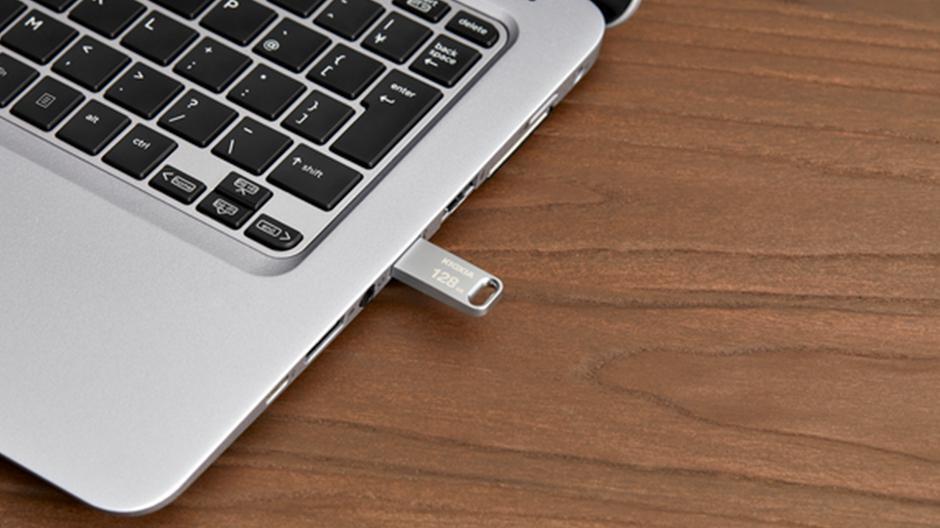 kioxia - Pen Kioxia U366 Metal 128GB USB 3.2