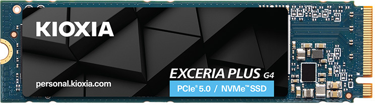 kioxia - SSD Kioxia Exceria Plus G4 1TB M.2 NVMe Gen 5 PCIe 5.0 (10000MB/s/7900MB/s)