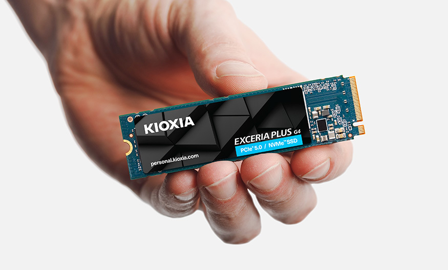 Picture of Picture of SSD Kioxia Exceria Plus G4 1TB M.2 NVMe Gen 5 PCIe 5.0 (10000MB/s/7900MB/s)