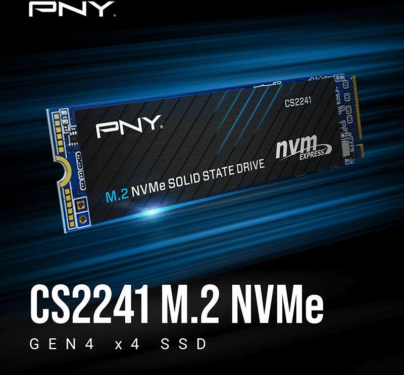 Picture of Picture of SSD PNY CS2241 2TB Gen4 M.2 NVMe (5000/4200MB/s)