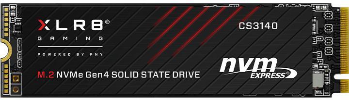 Picture of Picture of SSD PNY XLR8 CS3140 4TB Gen4 M.2 NVMe (7500/6850MB/s)