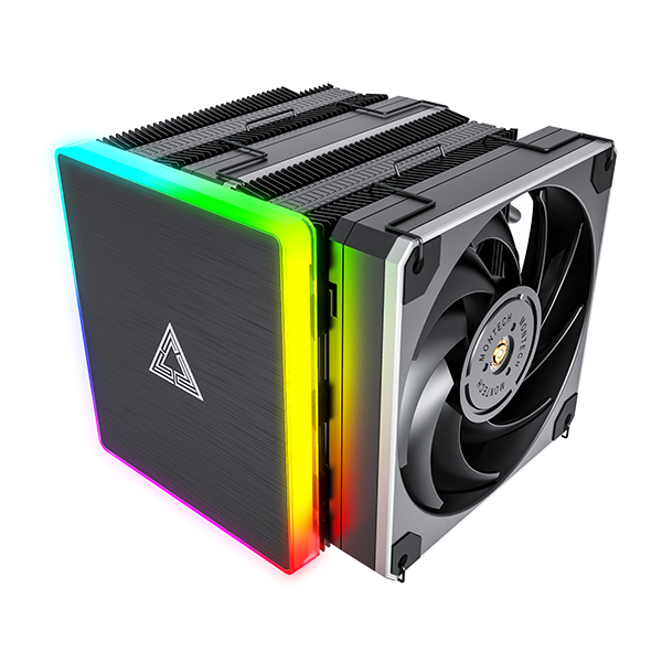 Picture of Picture of Cooler CPU Montech Metal DT24 Premium ARGB 2x120mm