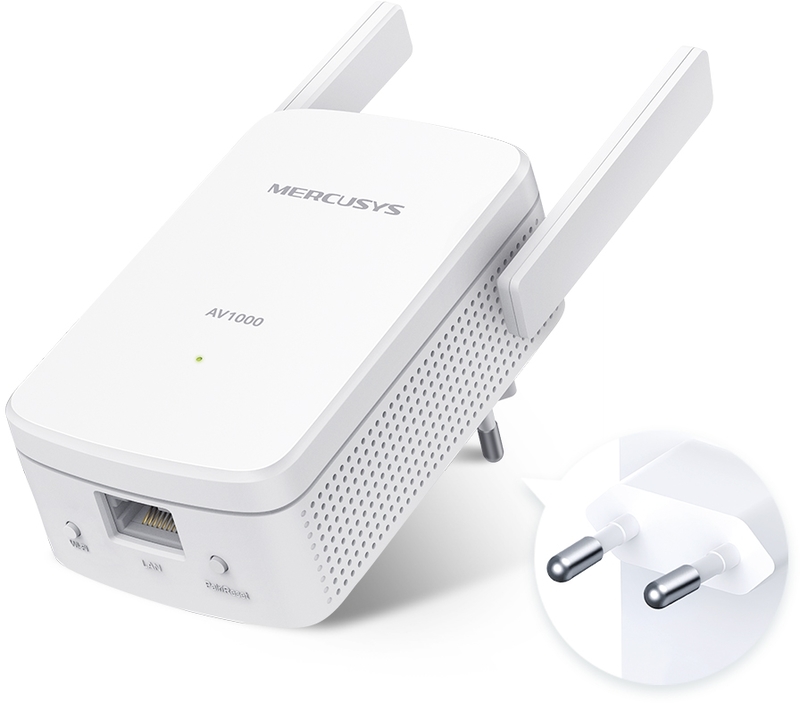 Picture of Picture of Repetidor Mercusys MP510 KIT AV1000 Gigabit Repetidor WiFi Kit