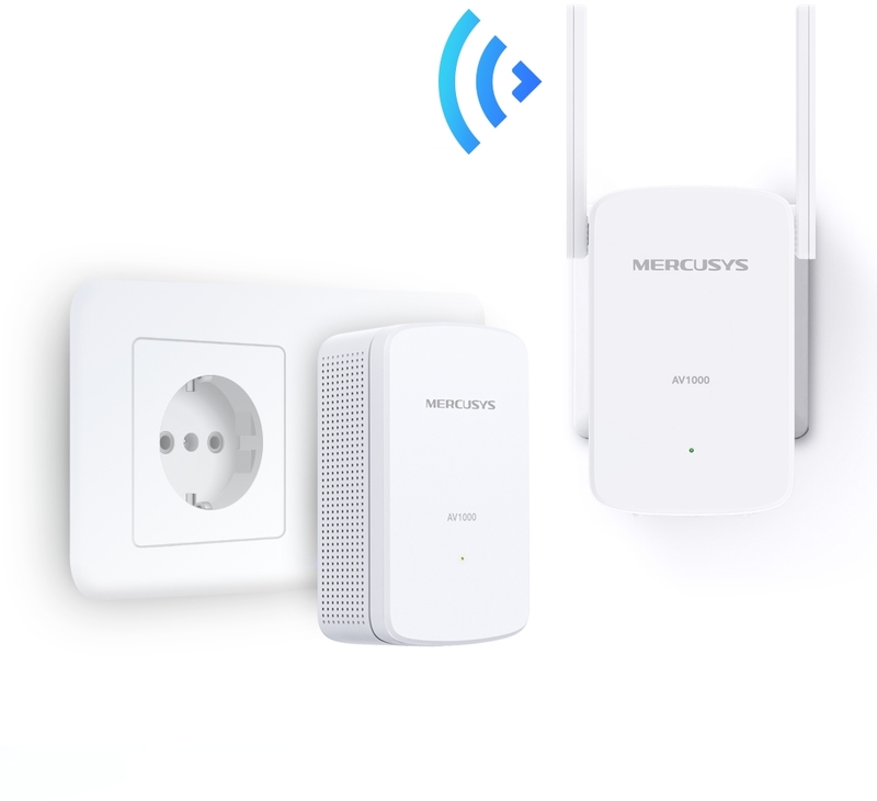 mercusys - Repetidor Mercusys MP510 KIT AV1000 Gigabit Repetidor WiFi Kit