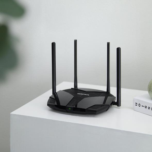 mercusys - Router Mercusys MR80X AX3000 Dual-Band WiFi 6 Gigabit