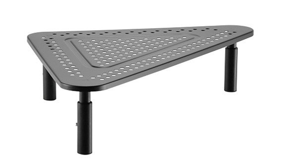 gembird - Soporte Elevador Gembird MS-TABLE-02 Triangular Ajustable Negro Até 20Kg