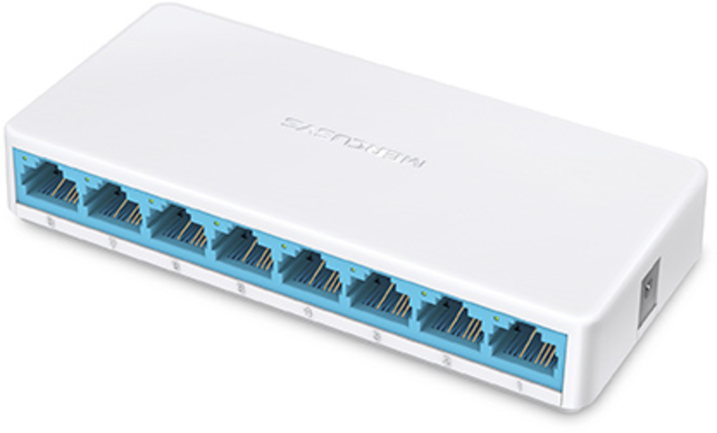 Picture of Picture of Switch SOHO Mercusys MS108 Mini 8 Portas 10/100 Mbps Plug and Play UnManaged