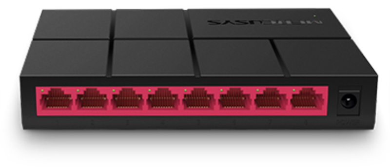 Picture of Picture of Switch SOHO Mercusys MS108G Mini 8 Portas 10/100/1000 Mbps Plug and Play UnManaged