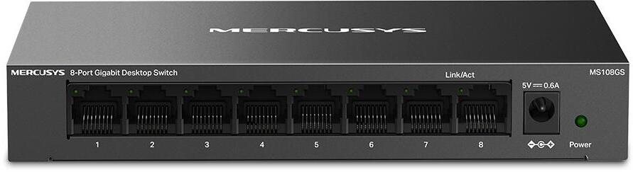 Picture of Picture of Switch SOHO Mercusys MS108GS 8 Portas Gigabit UnManaged