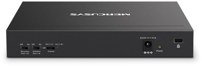 mercusys - Switch SOHO Mercusys MS110P 10 Portas 10/100 Mbps Managed PoE+