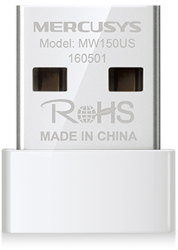 Picture of Picture of Adaptador USB Mercusys MW150US USB 2.0 Wireless N150 Nano USB