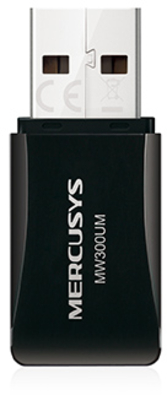 Picture of Picture of Adaptador USB Mercusys MW300UM Mini Adaptador USB Wireless N300
