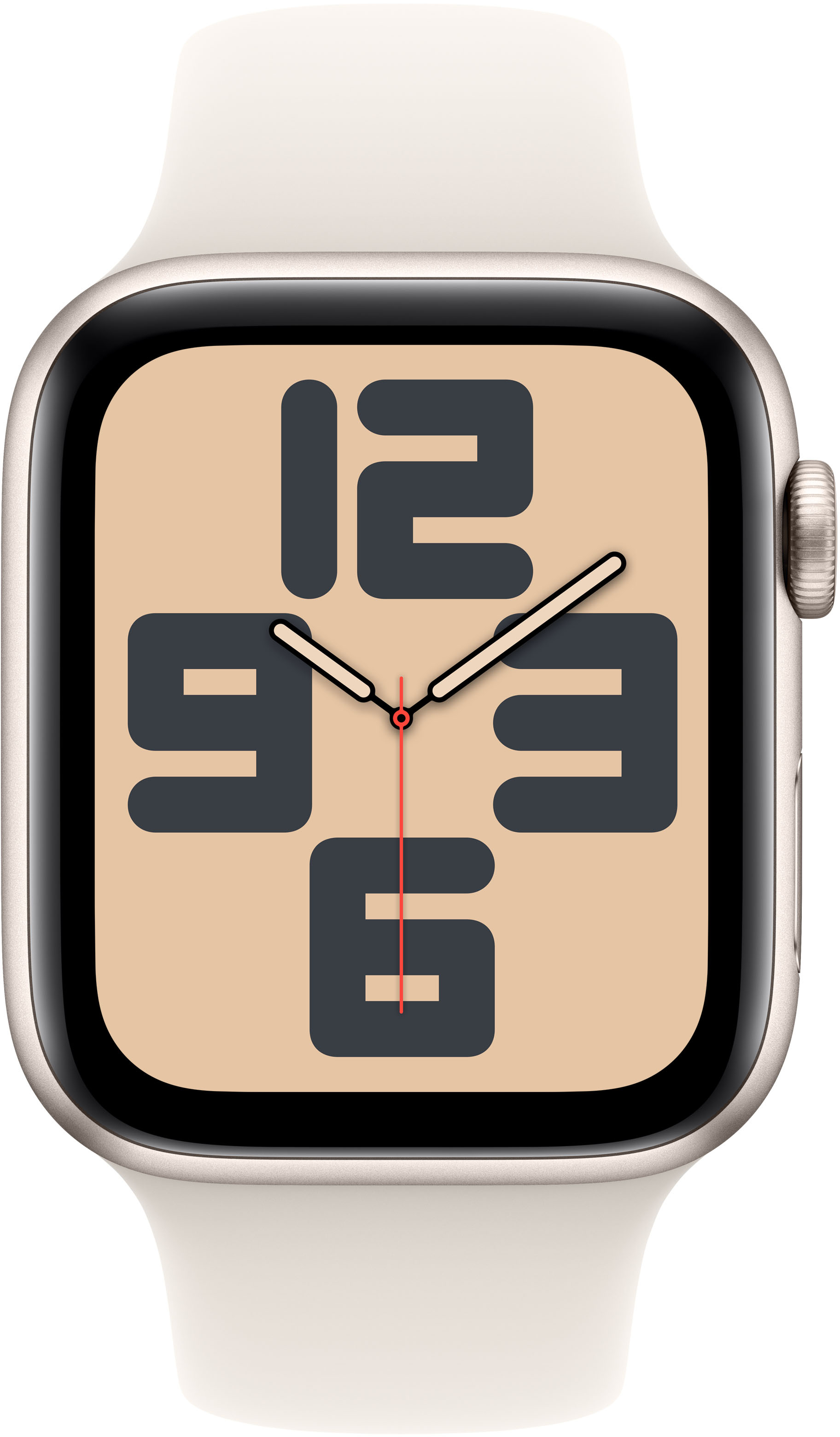 Picture of Picture of Smartwatch Apple Watch SE (2024) GPS 44mm Alumínio Starlight c/ Correa Deportiva Starlight - S/M