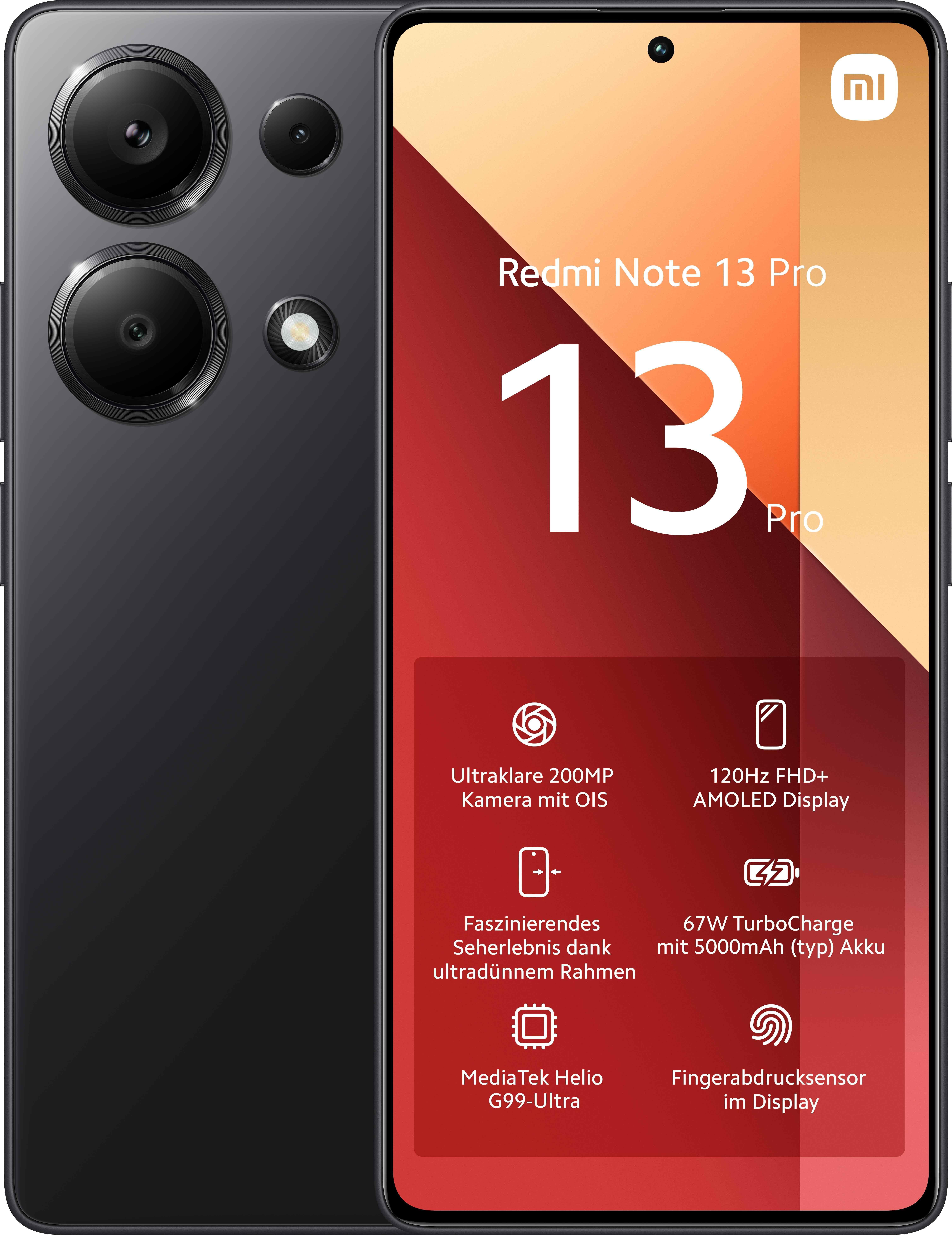 Picture of Picture of Smartphone Xiaomi Redmi Note 13 Pro 4G 6.67" 8GB/256GB Dual SIM Graphite Black