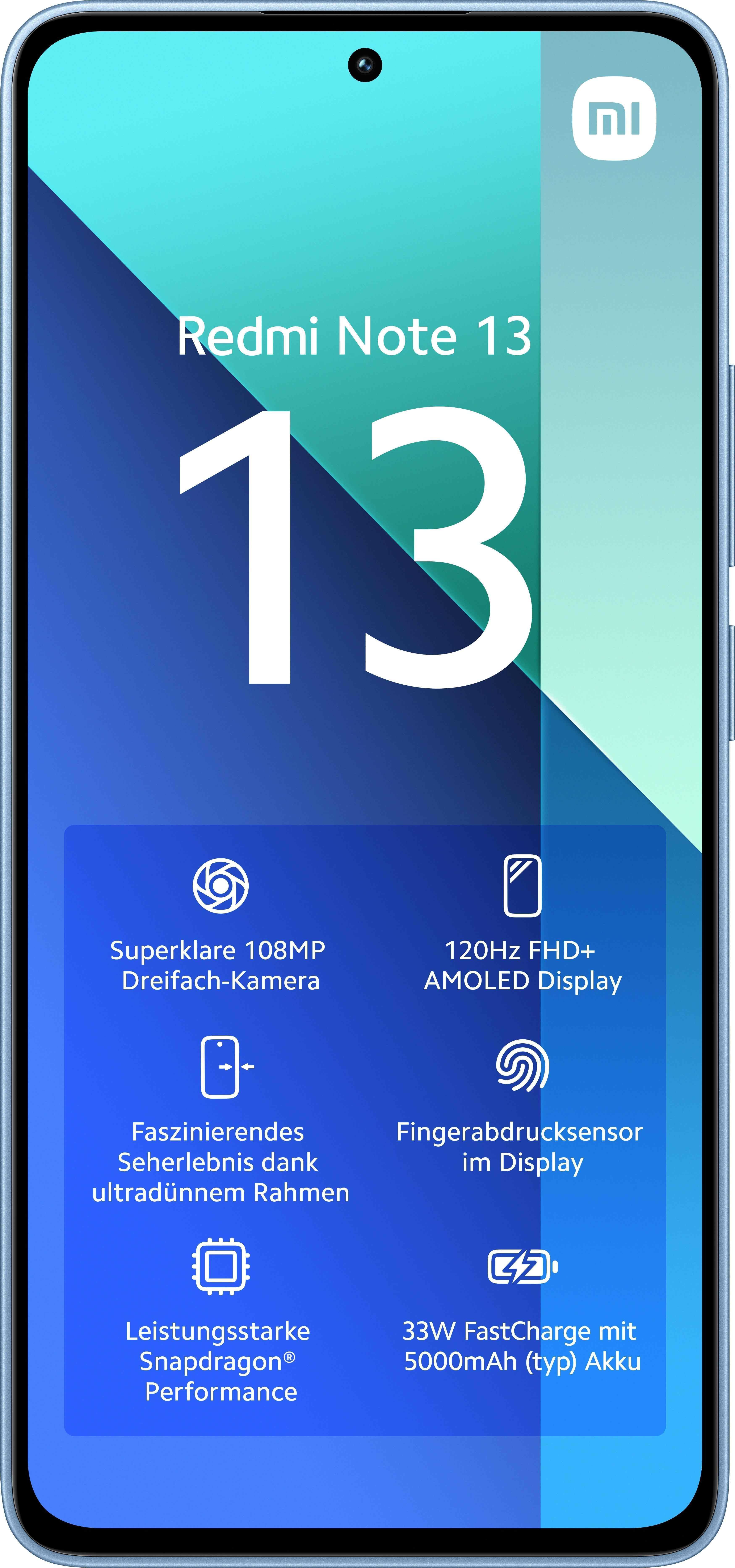 Xiaomi - Smartphone Xiaomi Redmi Note 13 4G 6.67" 6GB/128GB Dual SIM Ice Blue