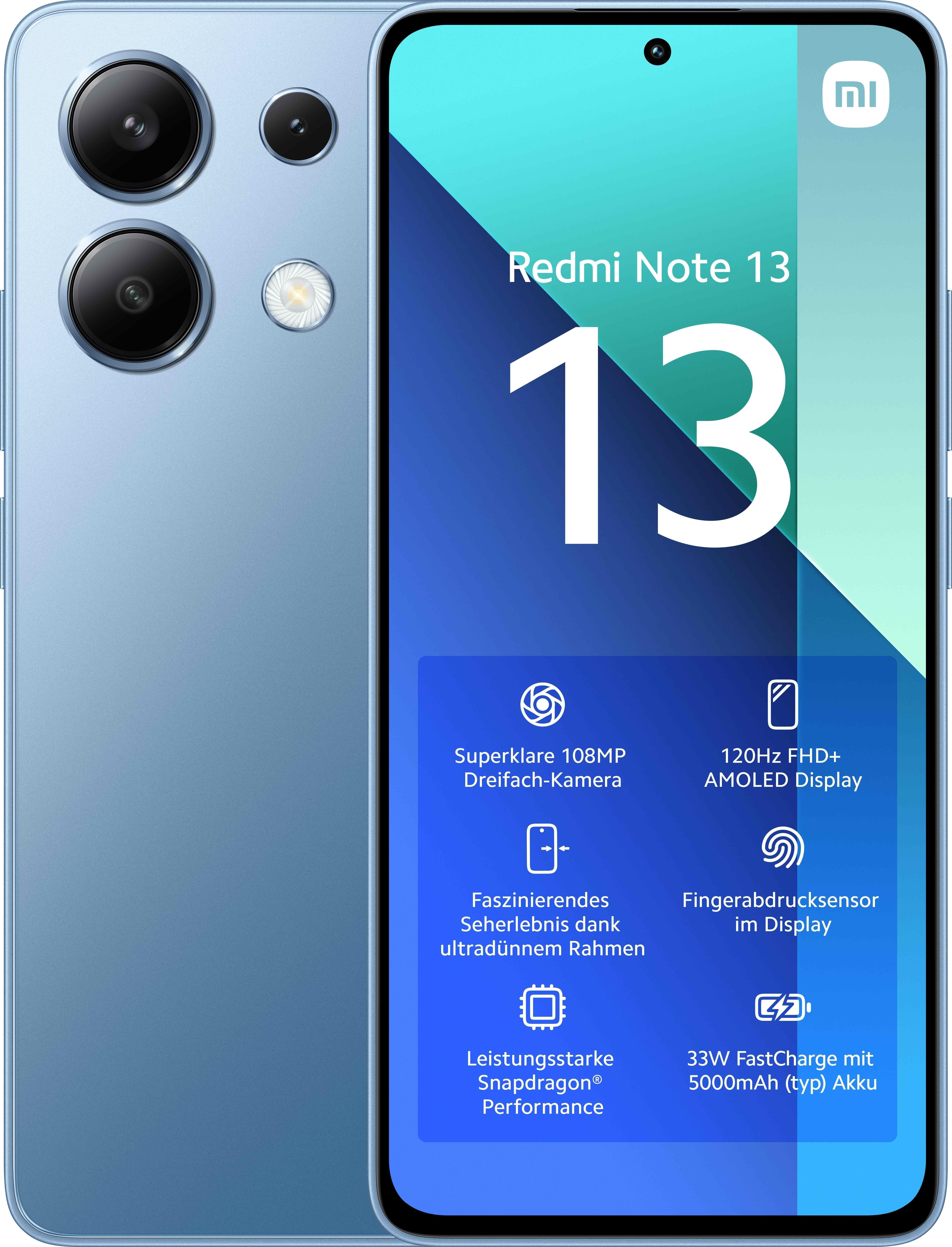 Xiaomi - Smartphone Xiaomi Redmi Note 13 4G 6.67" 6GB/128GB Dual SIM Ice Blue