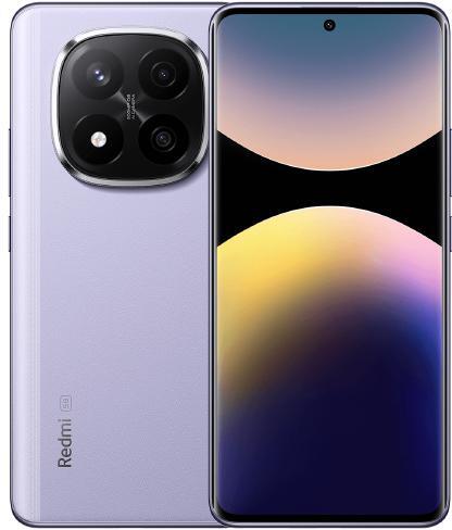 Picture of Picture of Smartphone Xiaomi Redmi Note 14 Pro + 5G 6.67" 8GB/256GB Dual SIM Lavender Purple