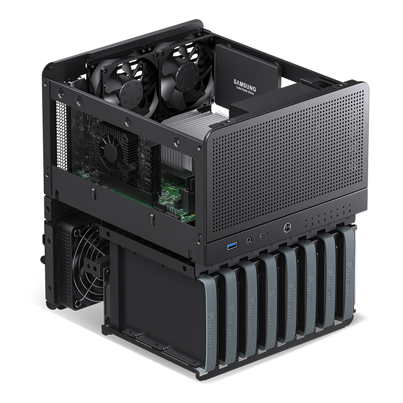 Jonsbo - Caja Mini-ITX Jonsbo N3 Negro