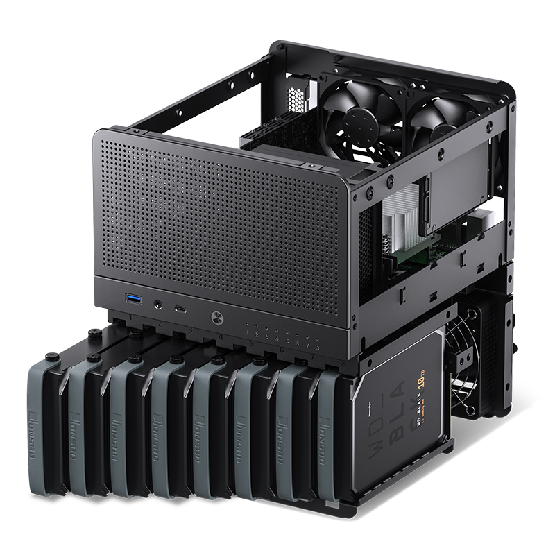 Jonsbo - Caja Mini-ITX Jonsbo N3 Negro