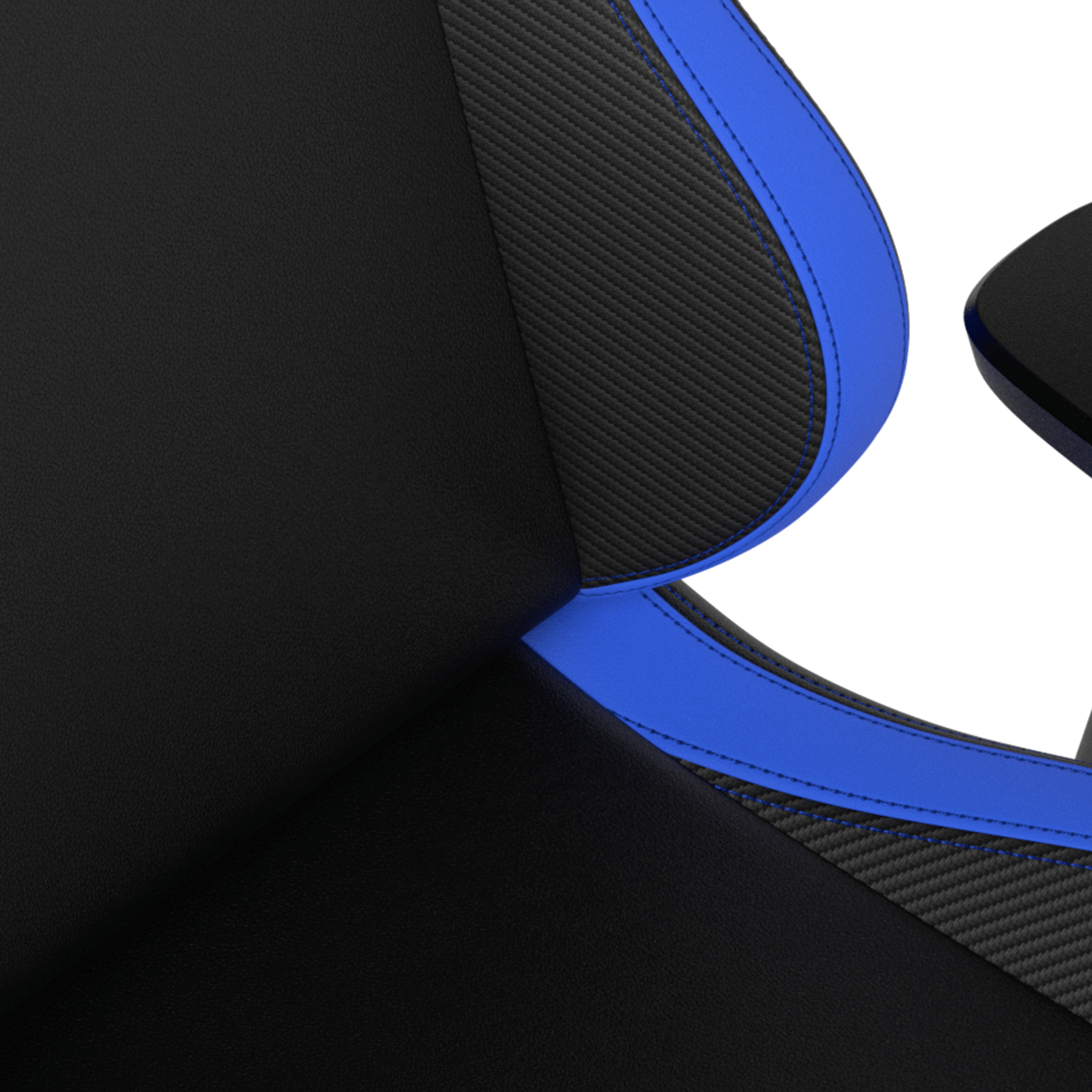 noblechairs - Silla noblechairs EPIC Compact - Negro /Carbono /Azul