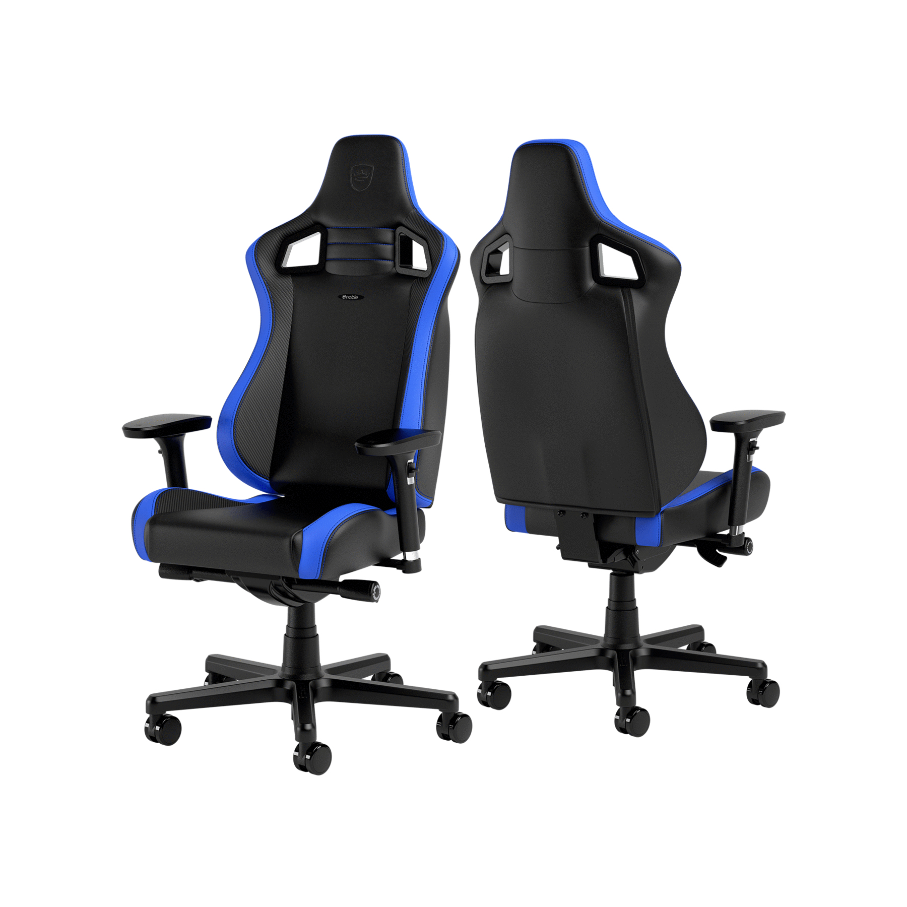 Picture of Picture of Silla noblechairs EPIC Compact - Negro /Carbono /Azul