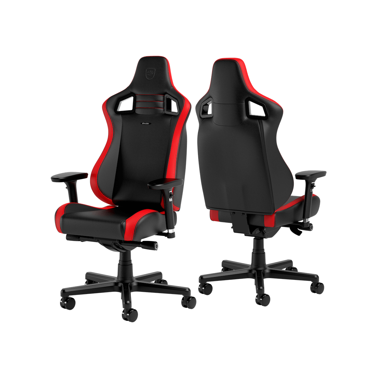 Picture of Picture of Silla noblechairs EPIC Compact - Negro /Carbono /Rojo
