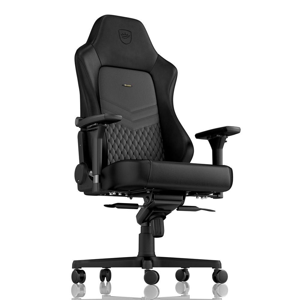 noblechairs - Silla noblechairs HERO Real Leather Negro