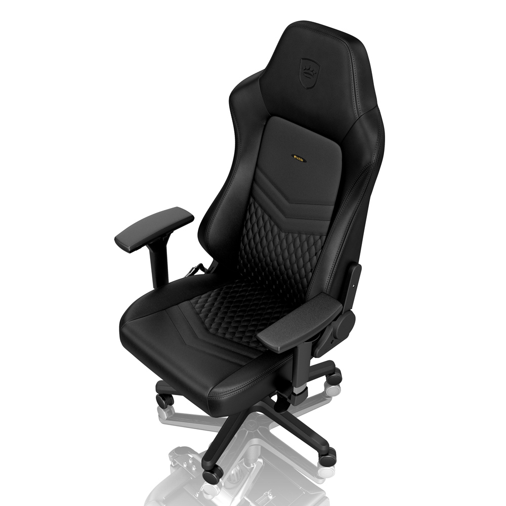 noblechairs - Silla noblechairs HERO Real Leather Negro