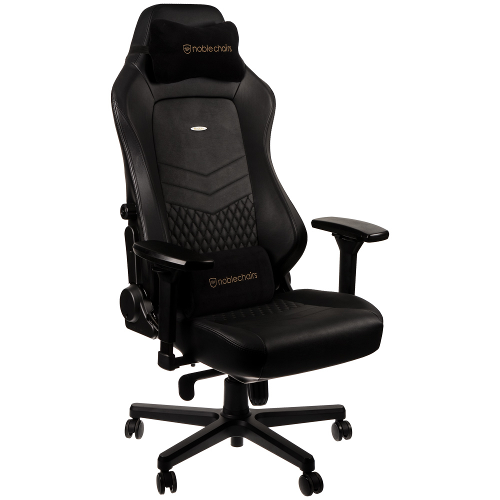noblechairs - Silla noblechairs HERO Real Leather Negro