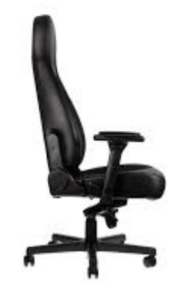 noblechairs - Silla noblechairs ICON Real Leather Negro