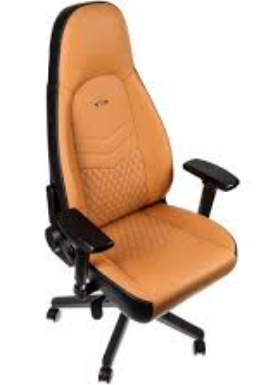 noblechairs - Silla noblechairs ICON Real Leather Cognac / Negro
