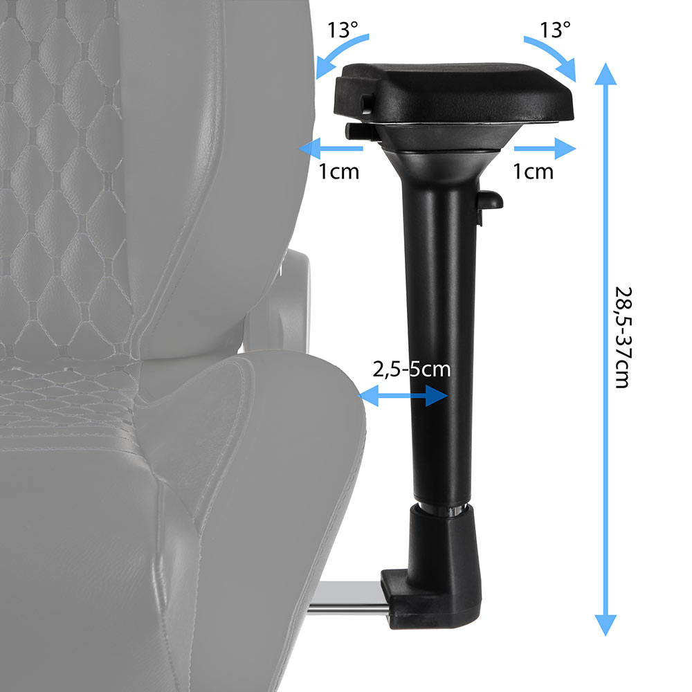 noblechairs - Silla noblechairs EPIC - Negro / Dorado