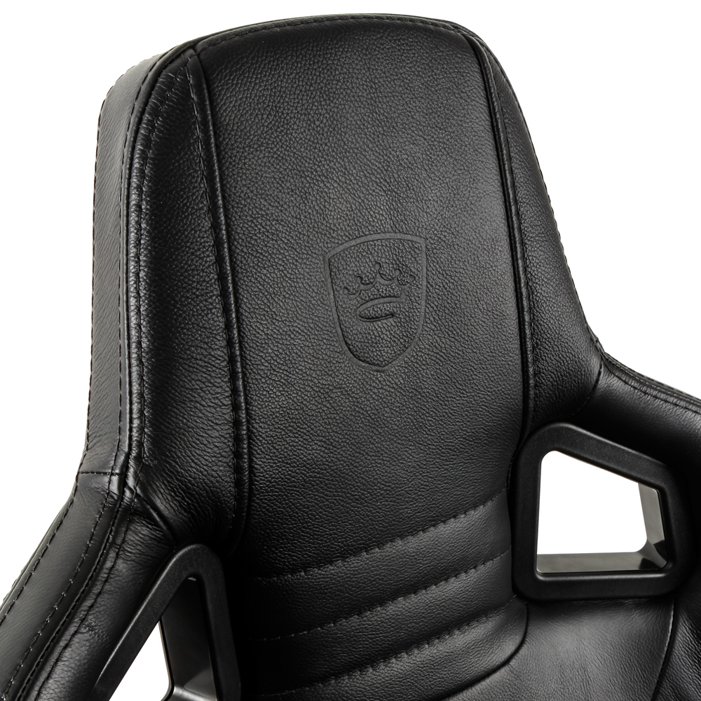noblechairs - Silla noblechairs EPIC Real Leather - Negro