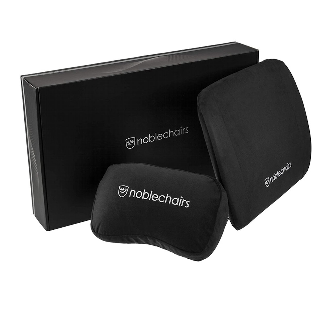 Picture of Picture of Juego de Almohadas noblechairs Memory Foam Negras