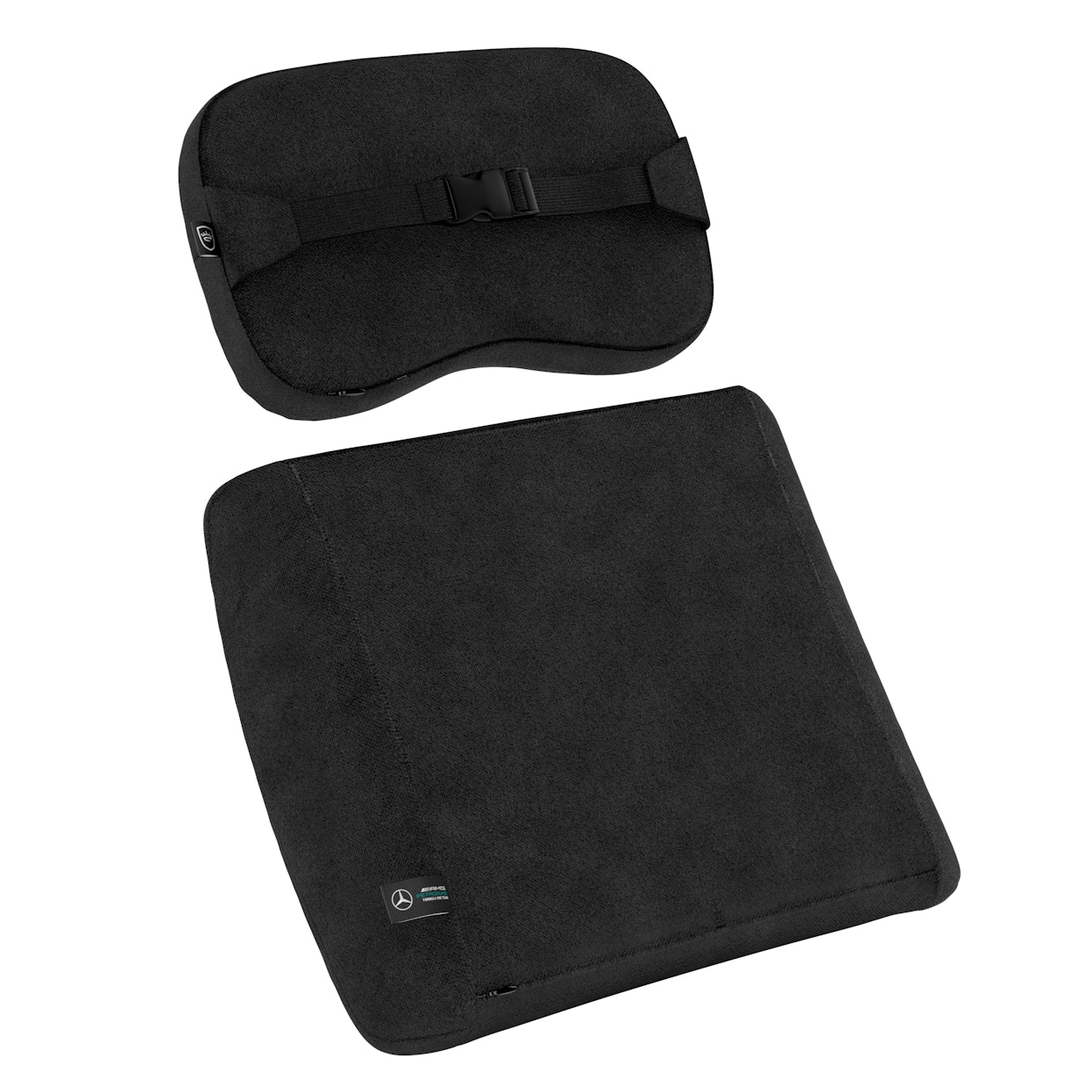 noblechairs - Juego de Almohadas noblechairs Memory Foam - Mercedes-AMG Petronas Formula One Team Edition