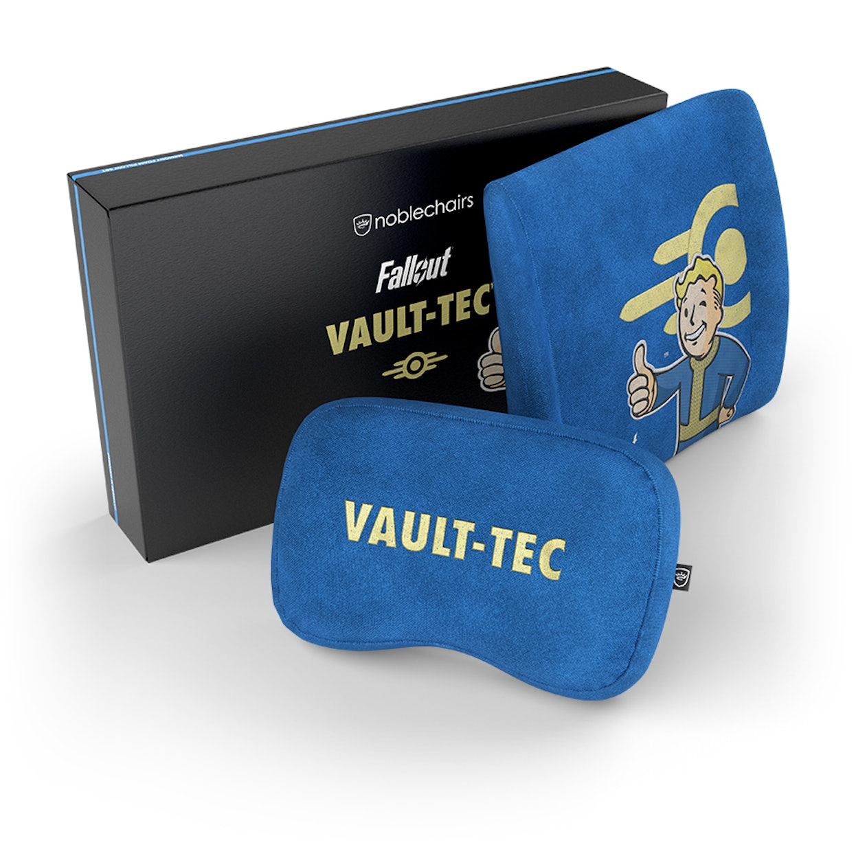 noblechairs - Juego de Almohadas noblechairs Memory Foam - Fallout Vault Tec Edition