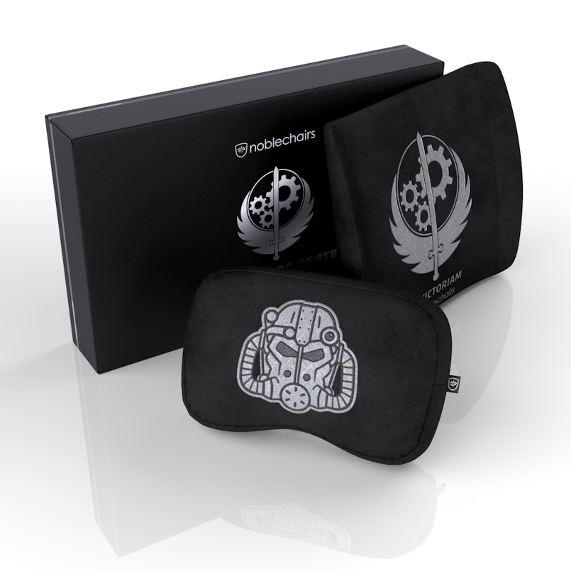 Picture of Picture of Juego de Almohadas noblechairs Memory Foam - Brotherhood of Steel Edition