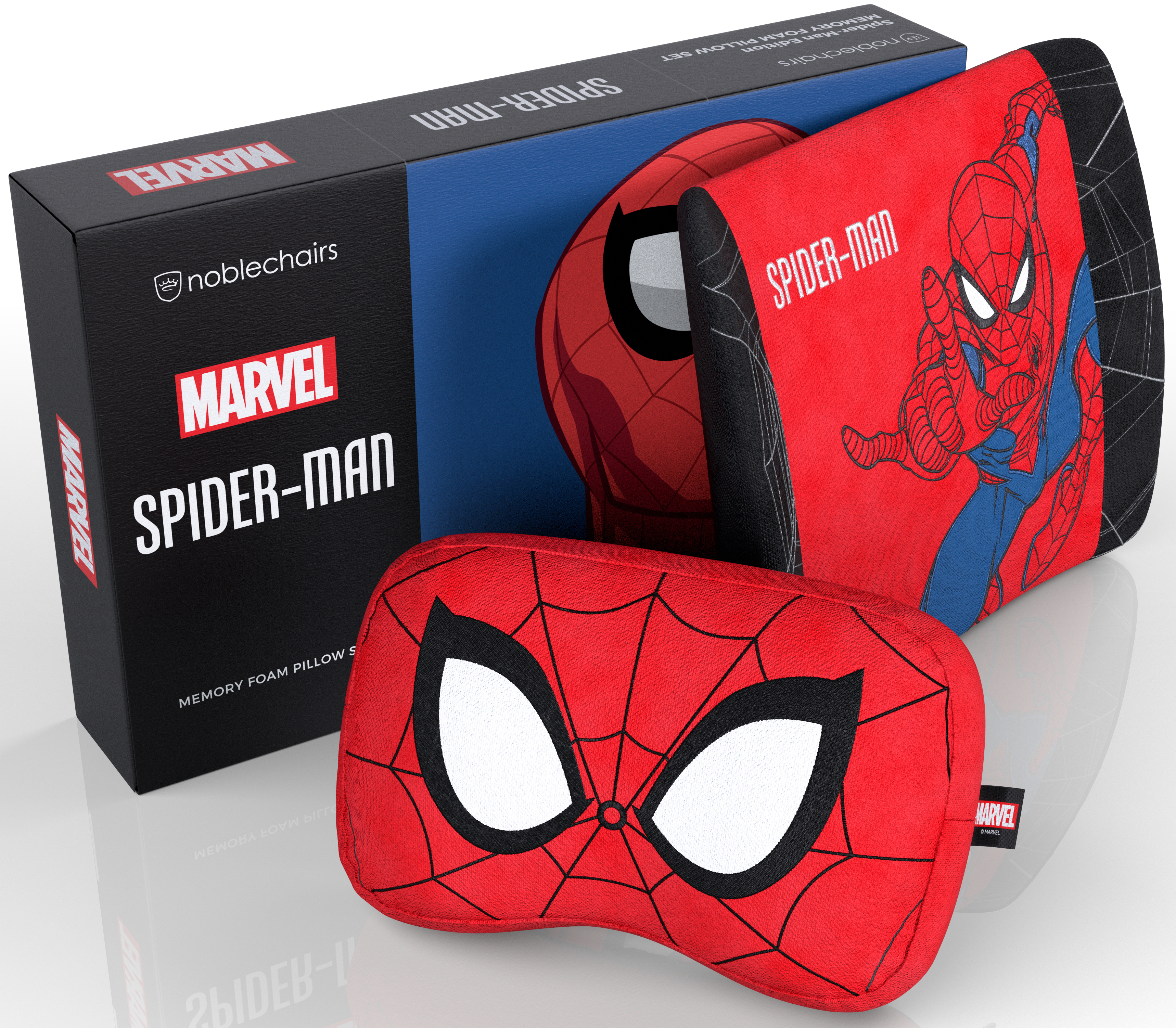 Picture of Picture of Juego de Almohadas noblechairs Memory Foam - Spider-Man Edition