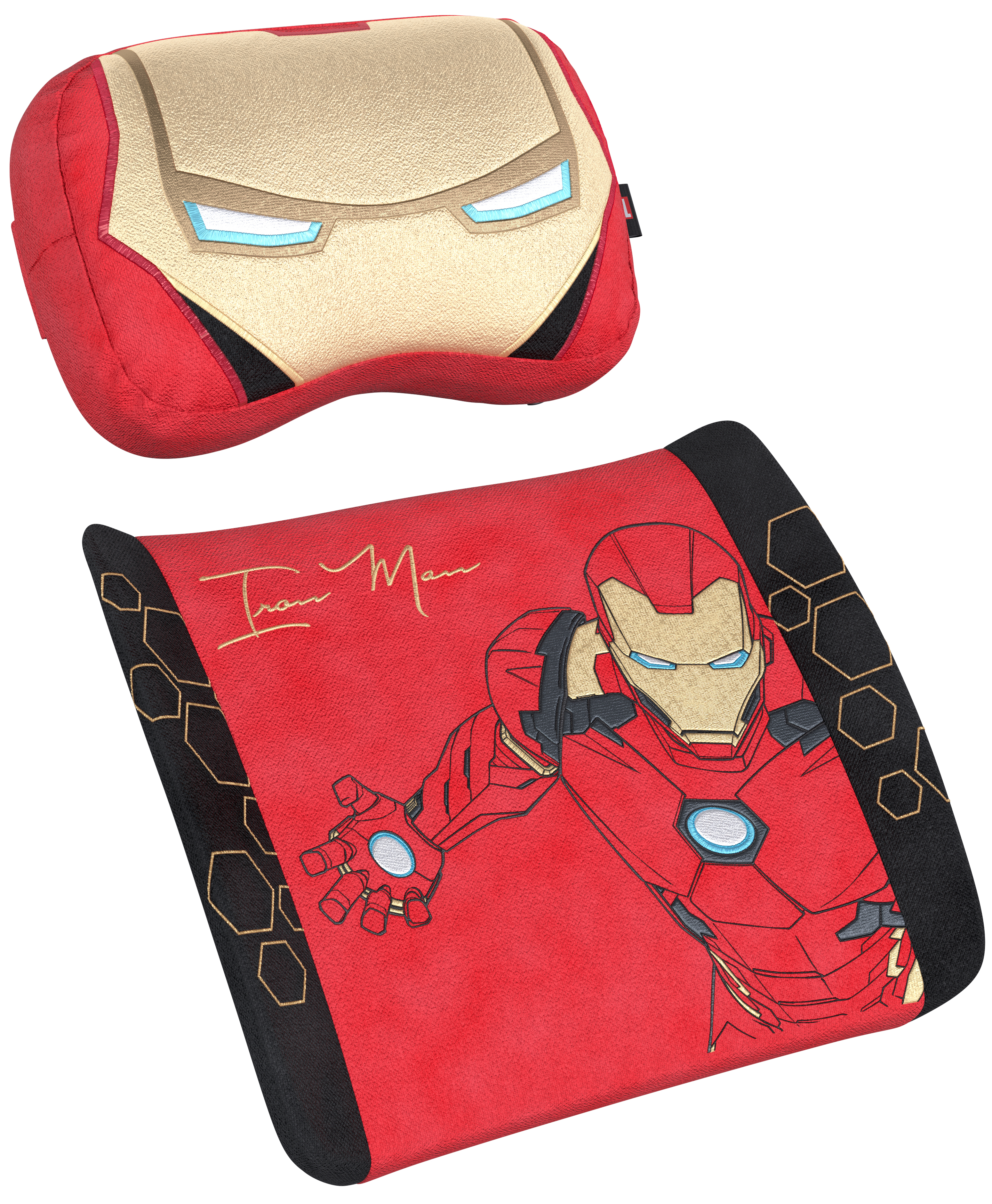 Picture of Picture of Juego de Almohadas noblechairs Memory Foam - Iron Man Edition